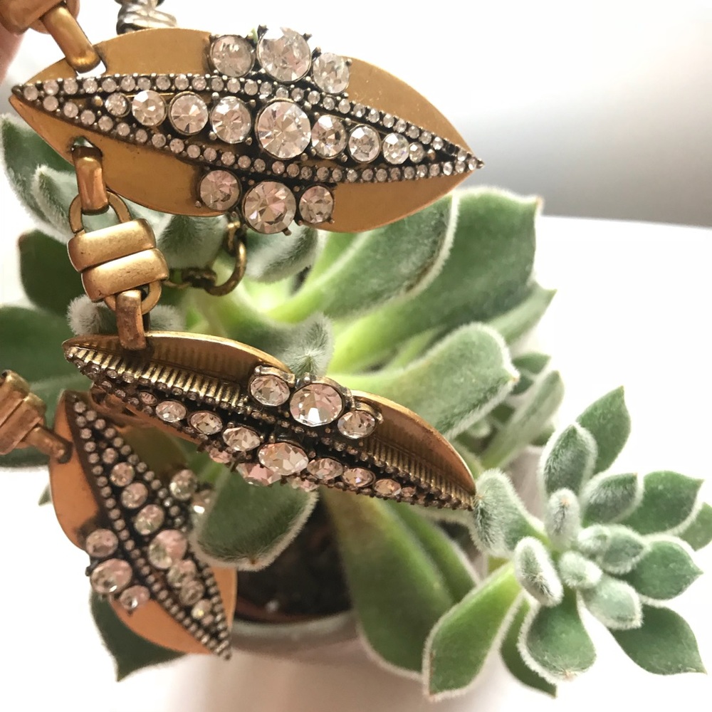 Gold JCREW necklace